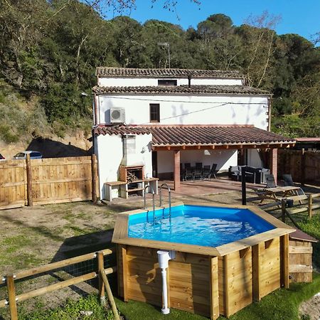 Casa Rural Can Ricos - El Mirador Del Montseny Vallgorguina Екстериор снимка