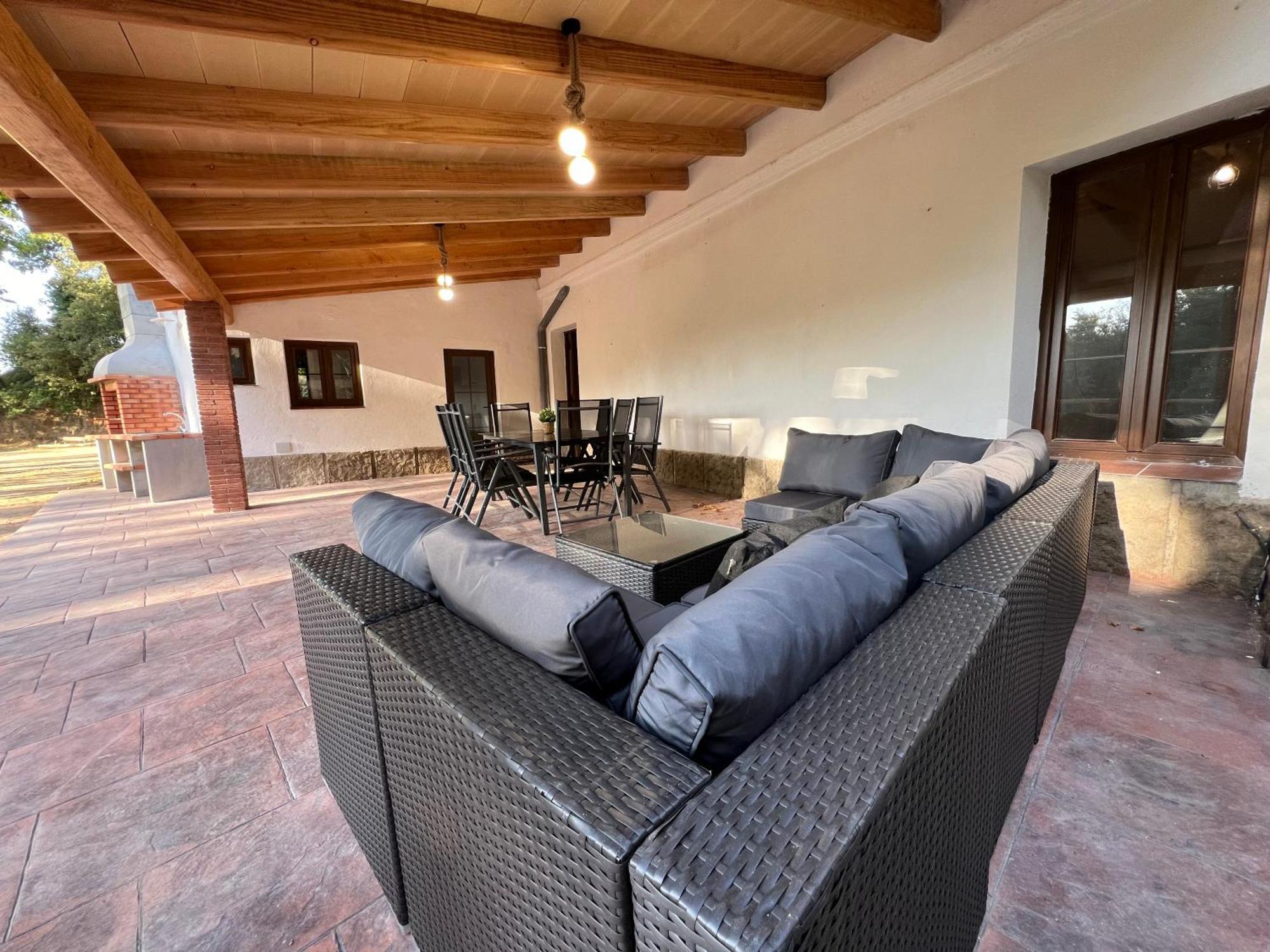 Casa Rural Can Ricos - El Mirador Del Montseny Vallgorguina Екстериор снимка