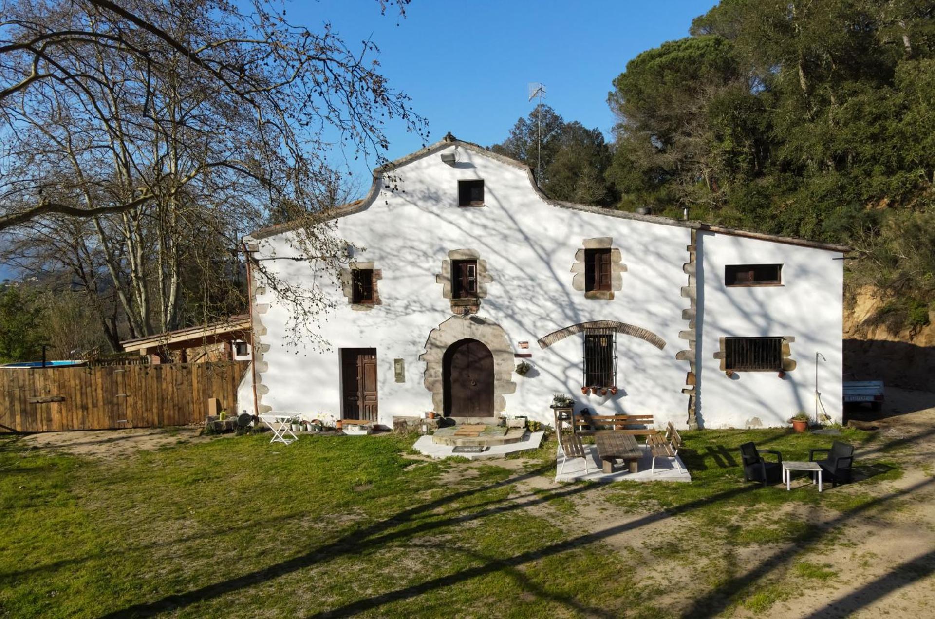 Casa Rural Can Ricos - El Mirador Del Montseny Vallgorguina Екстериор снимка