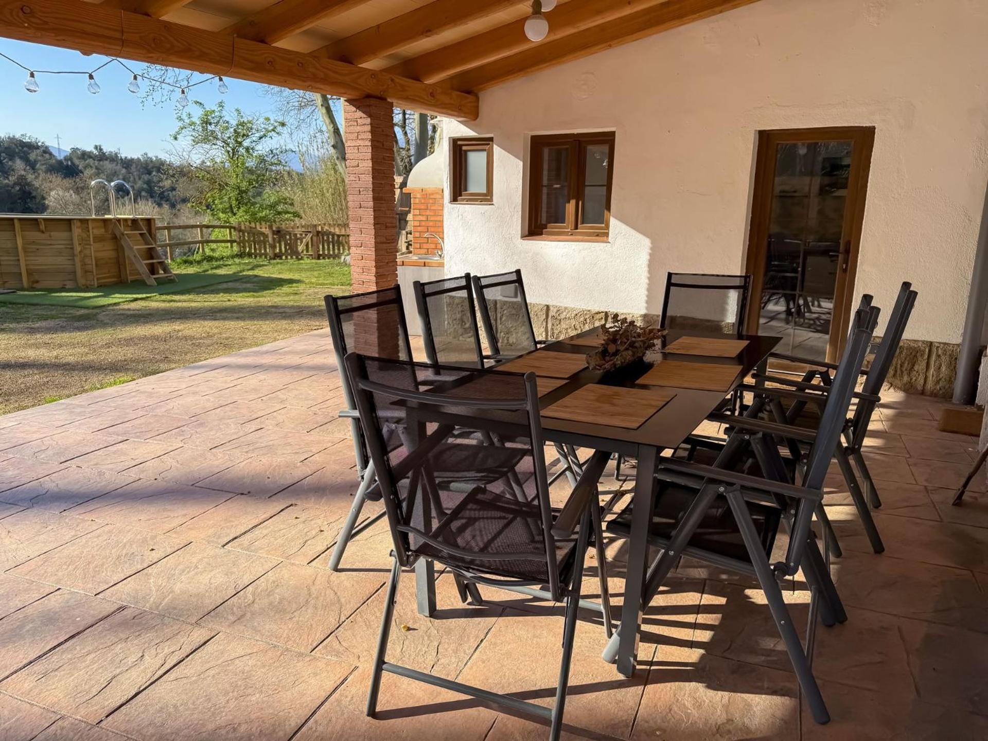 Casa Rural Can Ricos - El Mirador Del Montseny Vallgorguina Екстериор снимка