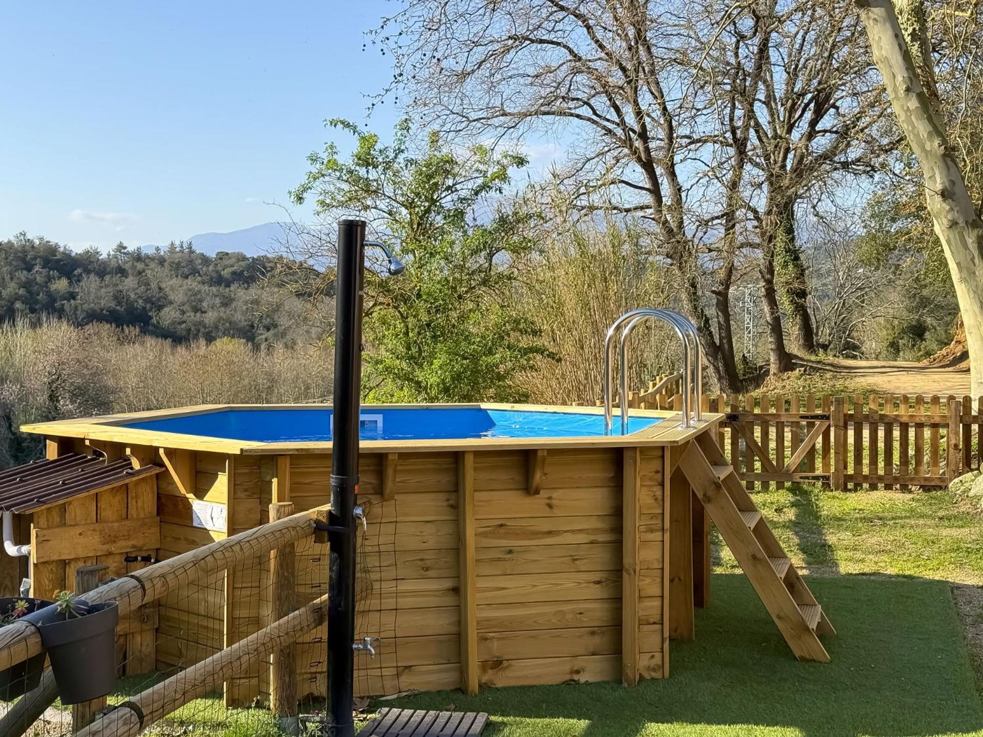 Casa Rural Can Ricos - El Mirador Del Montseny Vallgorguina Екстериор снимка