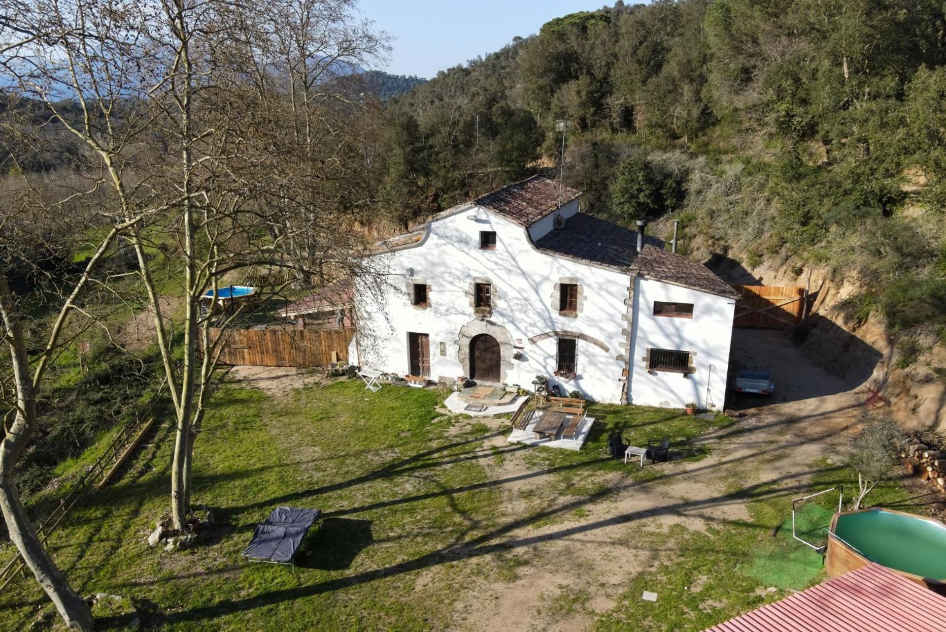 Casa Rural Can Ricos - El Mirador Del Montseny Vallgorguina Екстериор снимка